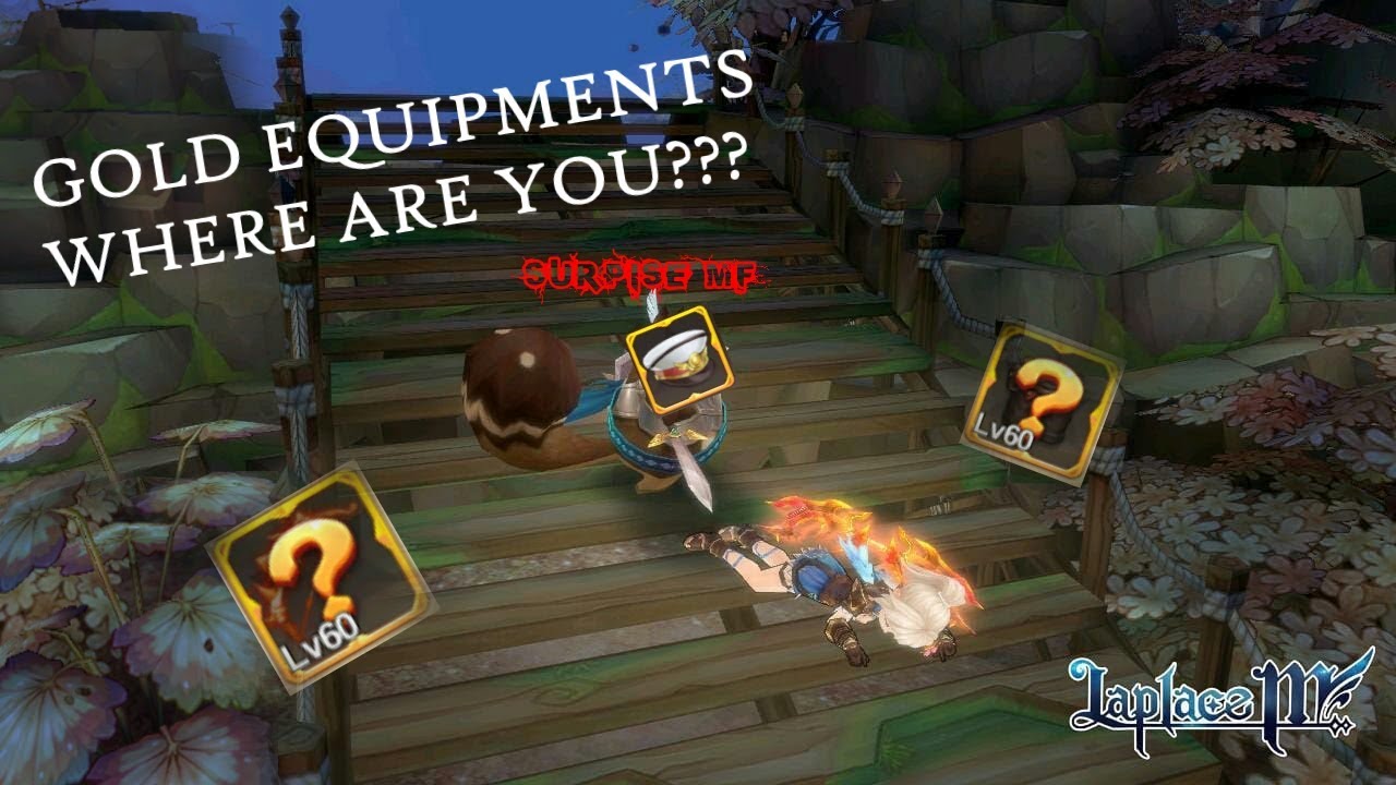 HOW TO GET GOLD EQUIPMENT IN LAPLACE M! FOR THE UNLUCKY!!