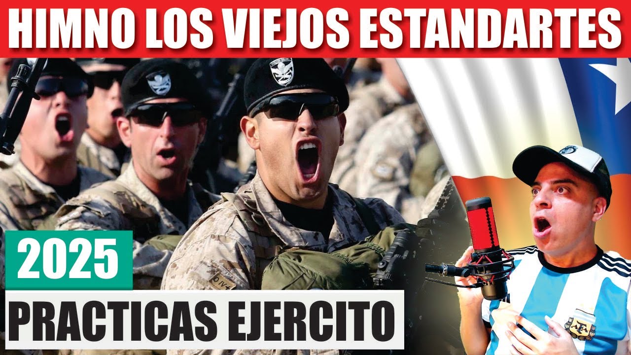 PURA EMOCIÓN HIMNO LOS VIEJOS ESTANDARTES - PRACTICAS GRAN PARADA MILITAR 2025!!! 😱