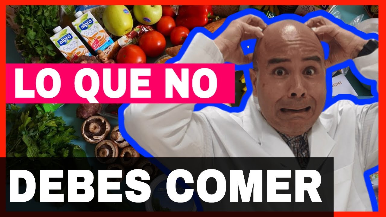 ATENCIÓN 🛑 Que NO Comer con SIBO👉  Los alimentos a EVITAR😭 en el Sobrecrecimiento bacteriano