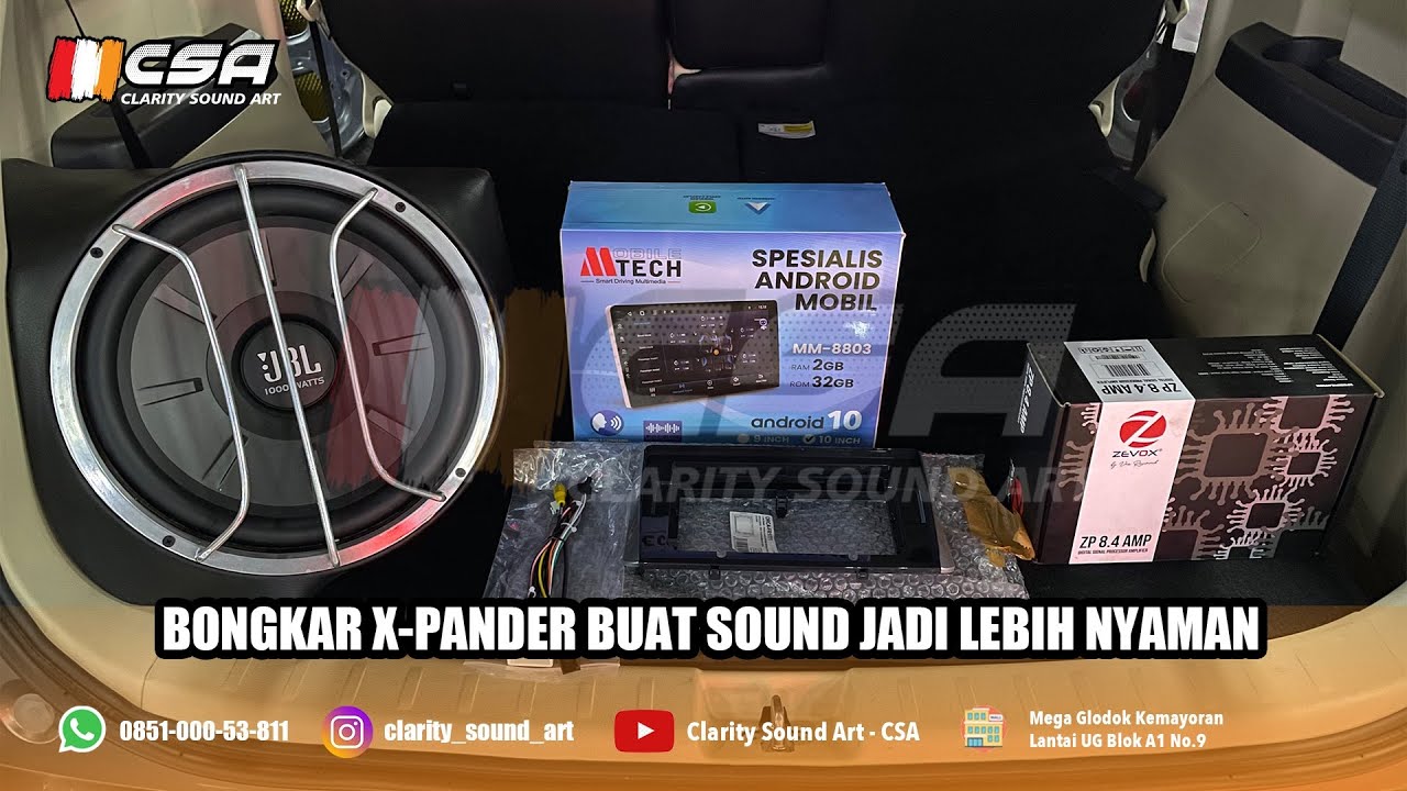 Mitsubishi Xpander Upgrade Sound 2way System | Gramond | Zevox | PCA | JBL | By : Clarity Sound Art