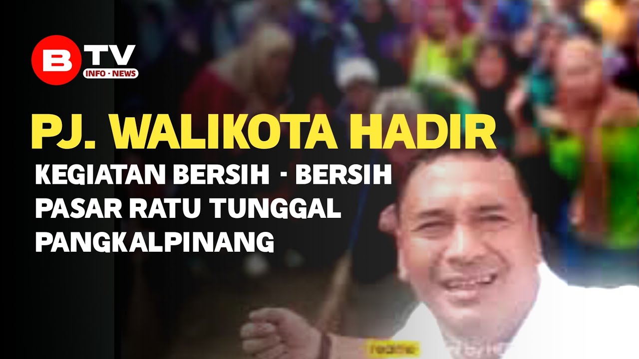 PJ Walikota Pangkalpinang Hadir Ikut Gotong Royong Bersama Elemen Dinas Sosial Kota Pangkalpinang