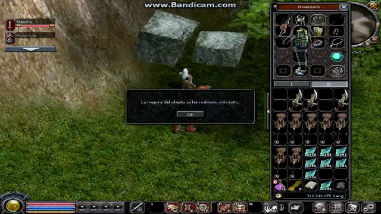 Metin2.es Hidra subiendo armas del 87