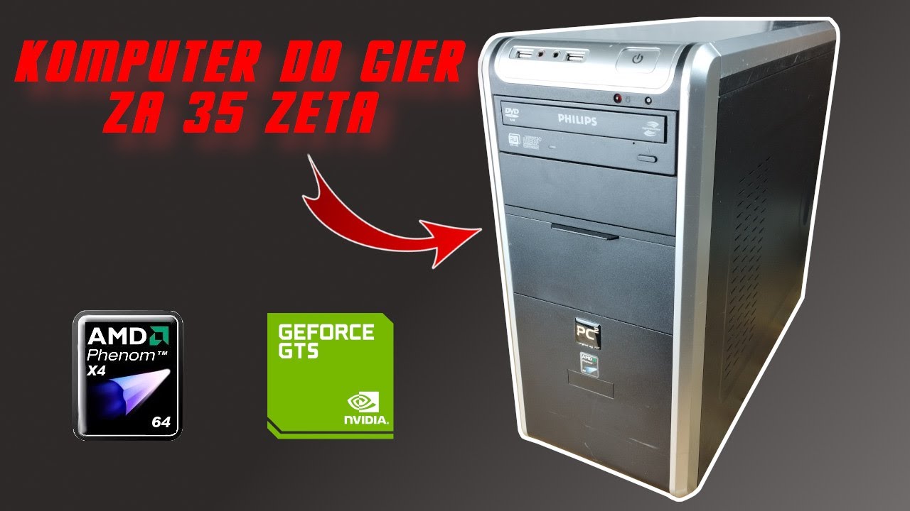 #109 Игровой ПК за 35 злотых. Phenom 9500 + GTS 250 — чистка, сборка и тестирование