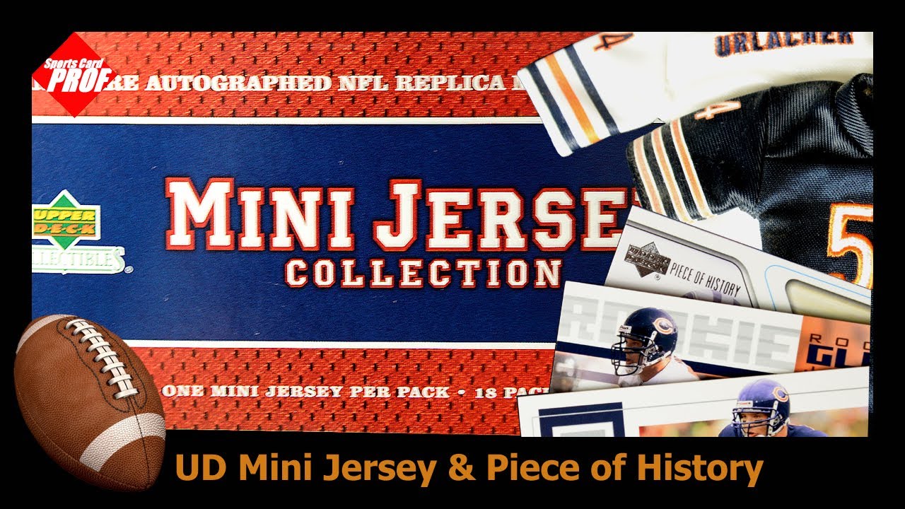 Upper Deck Mini Jersey & Piece of History Card Sets