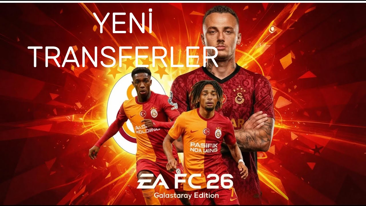 3 KUPA TEK SEZON! 🦁 Galatasaray Yeni Transferiyle Şampiyonlar Ligi'ni Alabilir mi? - EA FC 26