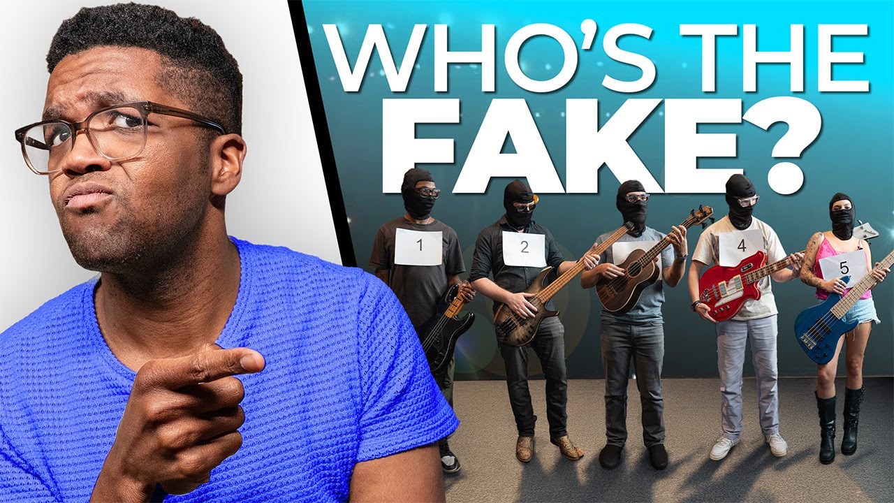 Can You Guess Who's NOT A Bass Player?