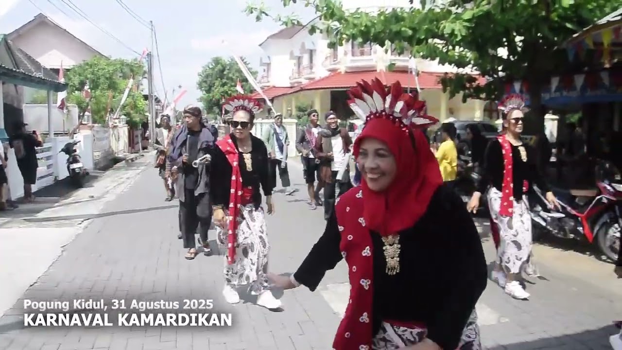 KARNAVAL KEMERDEKAAN POGUNG KIDUL  31 AGUSTUS 2025