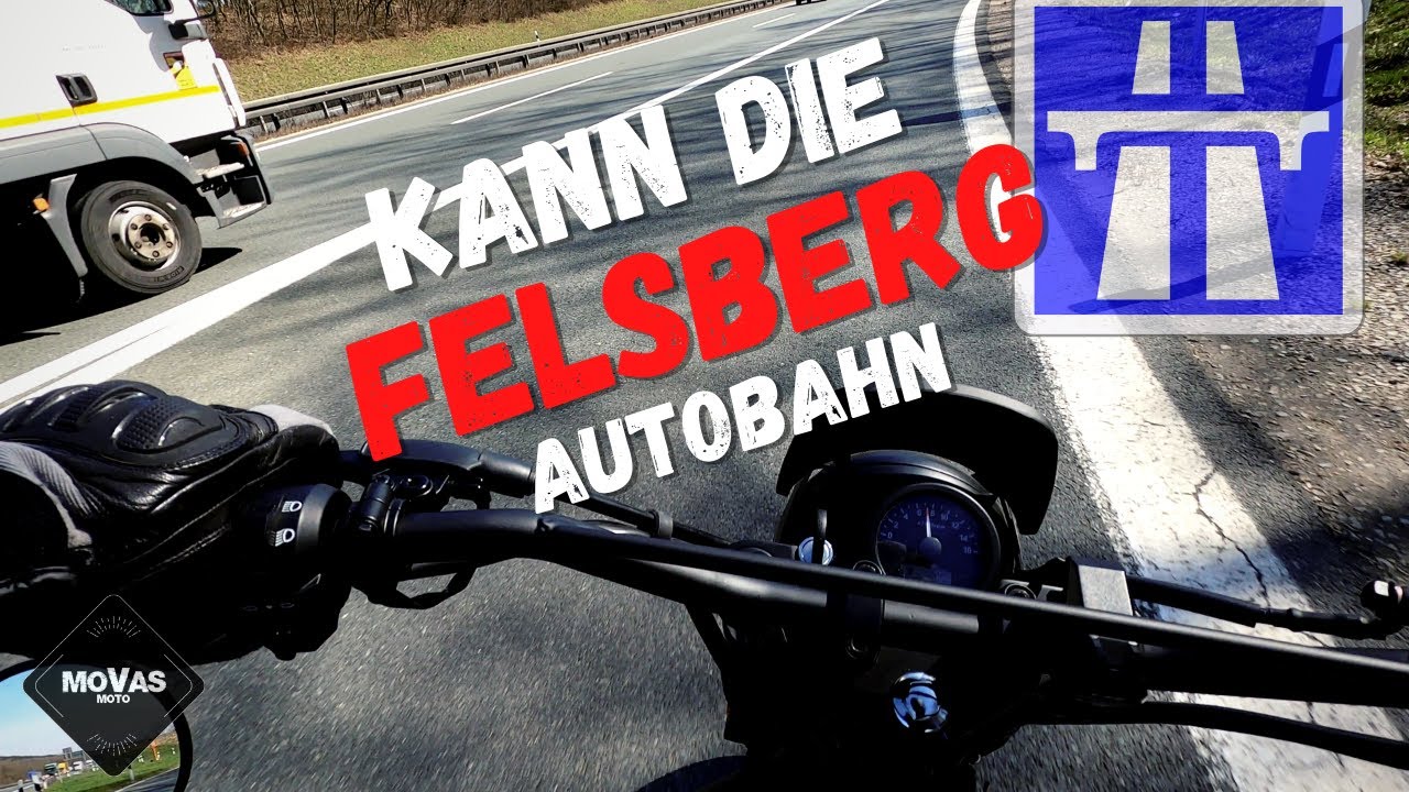 Kann die Felsberg Autobahn?? Brixton Felsberg 125 am Limit [4K]