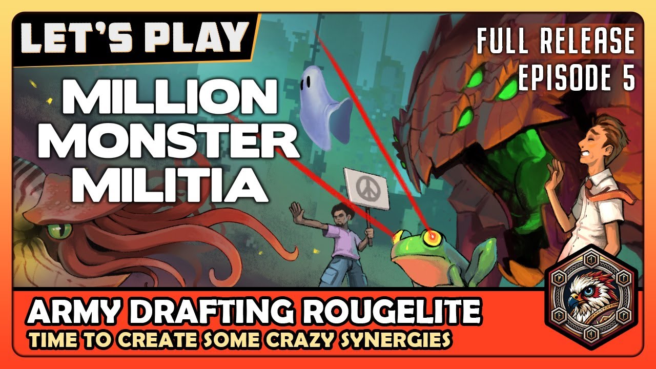 Million Monster Militia | EP5 | Game Play | Let's Try | Army Drafting Synergistic Roguelite