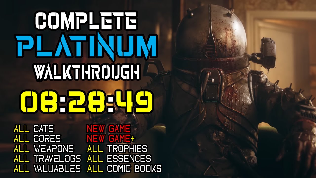 CRONOS: THE NEW DAWN - 100% Platinum Walkthrough - ALL Trophies in 08:28:49