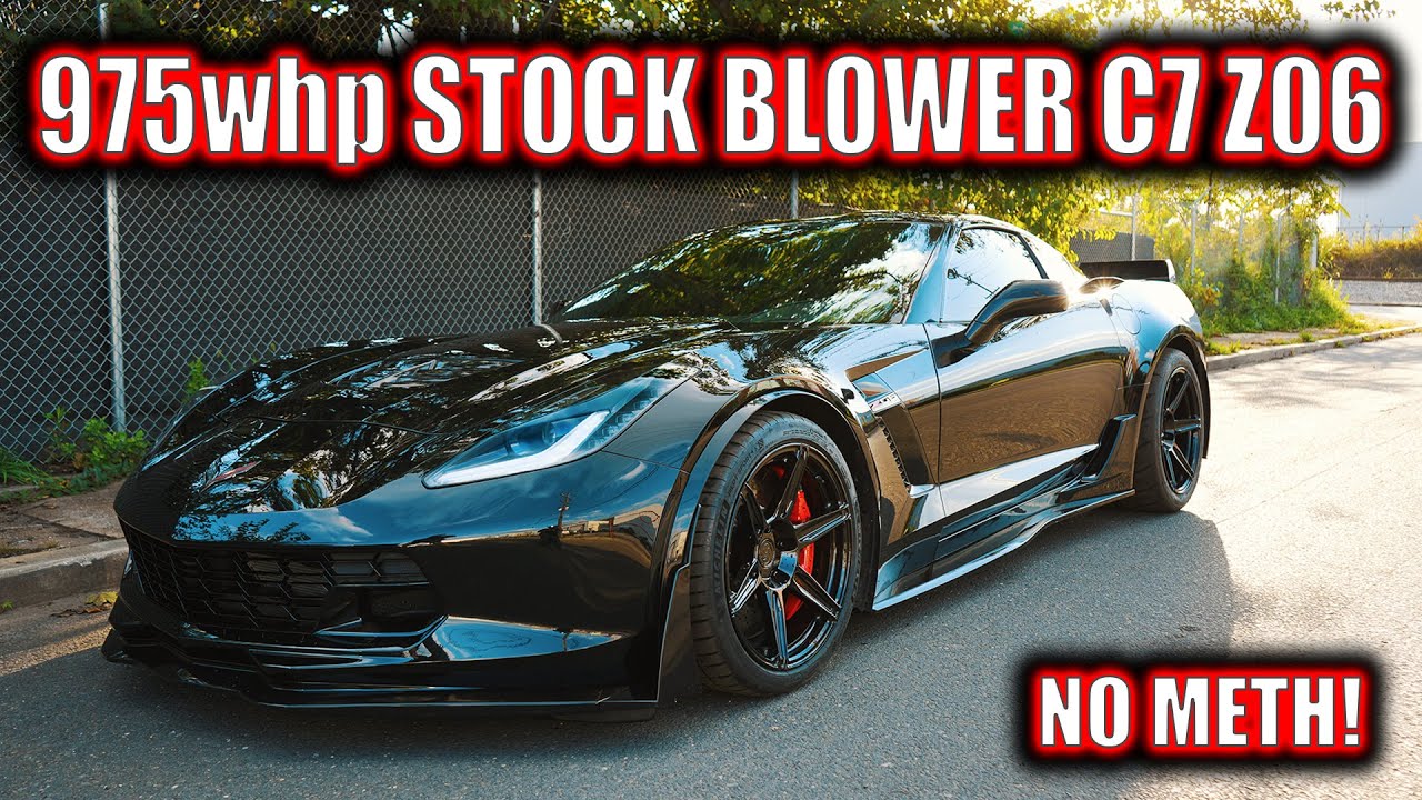 975whp C7 Z06 with factory 1.7L Blower