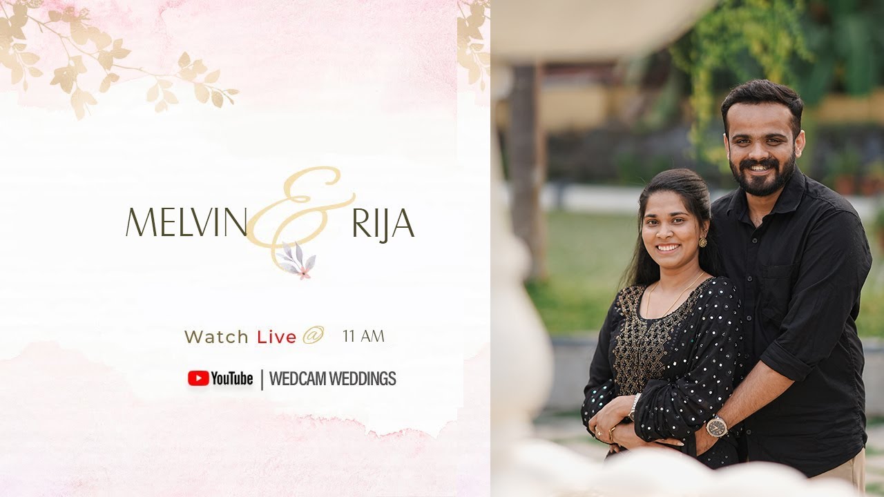 MELVIN & RIJA | WEDDING CEREMONY | LIVE STREAM