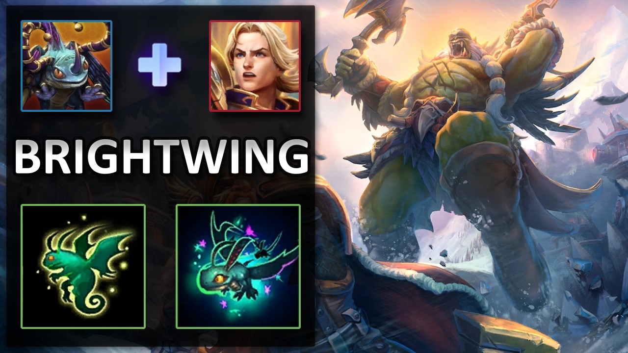 Brightwing Blink Heal vs Anduin | Alterac Pass | Heroes of the Storm Master Replay