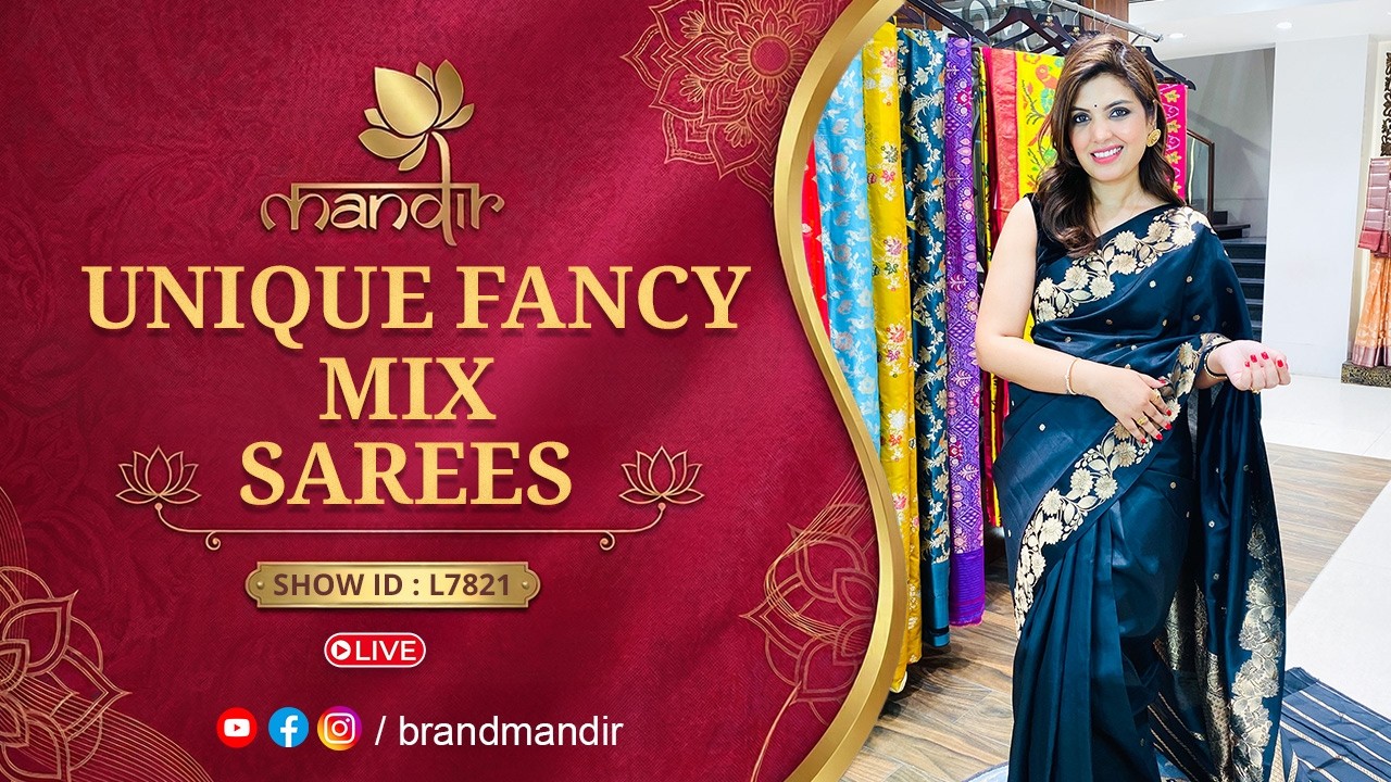 Unique Fancy Mix Sarees Collection | WhatsApp Number 733 733 7000 | Brand Mandir Sarees LIVE