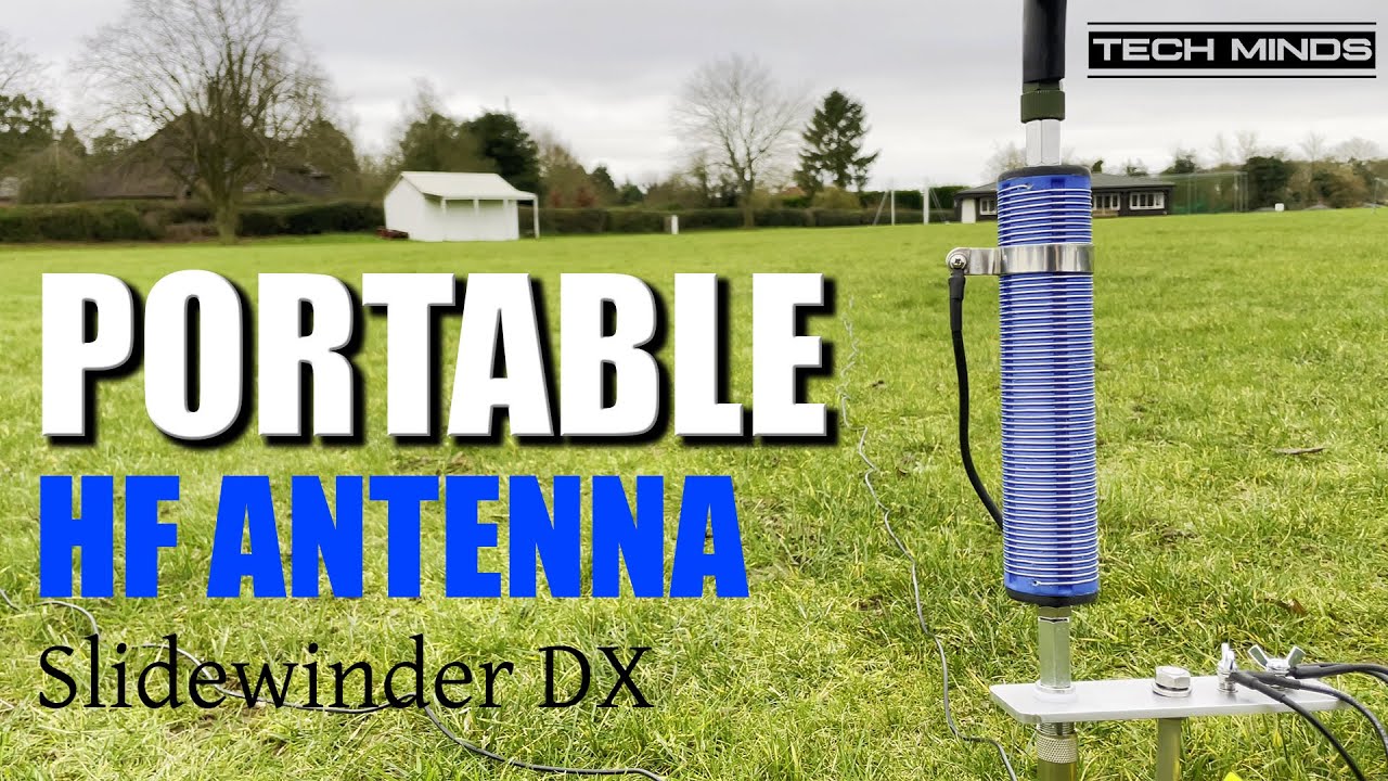 Портативный с многодиапазонной КВ-антенной Slidewinder DX