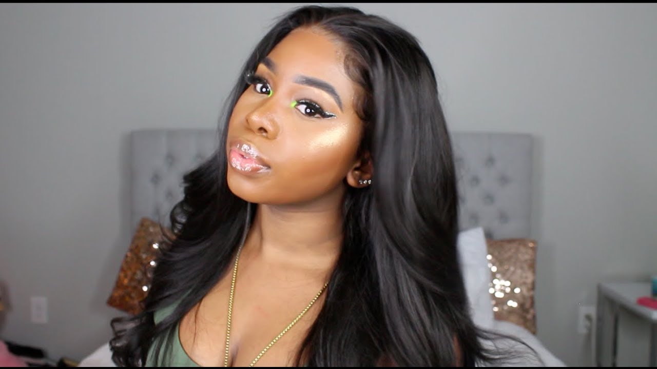 Using Heat On My Yaki 360 Frontal Wig from RPGHAIR.COM