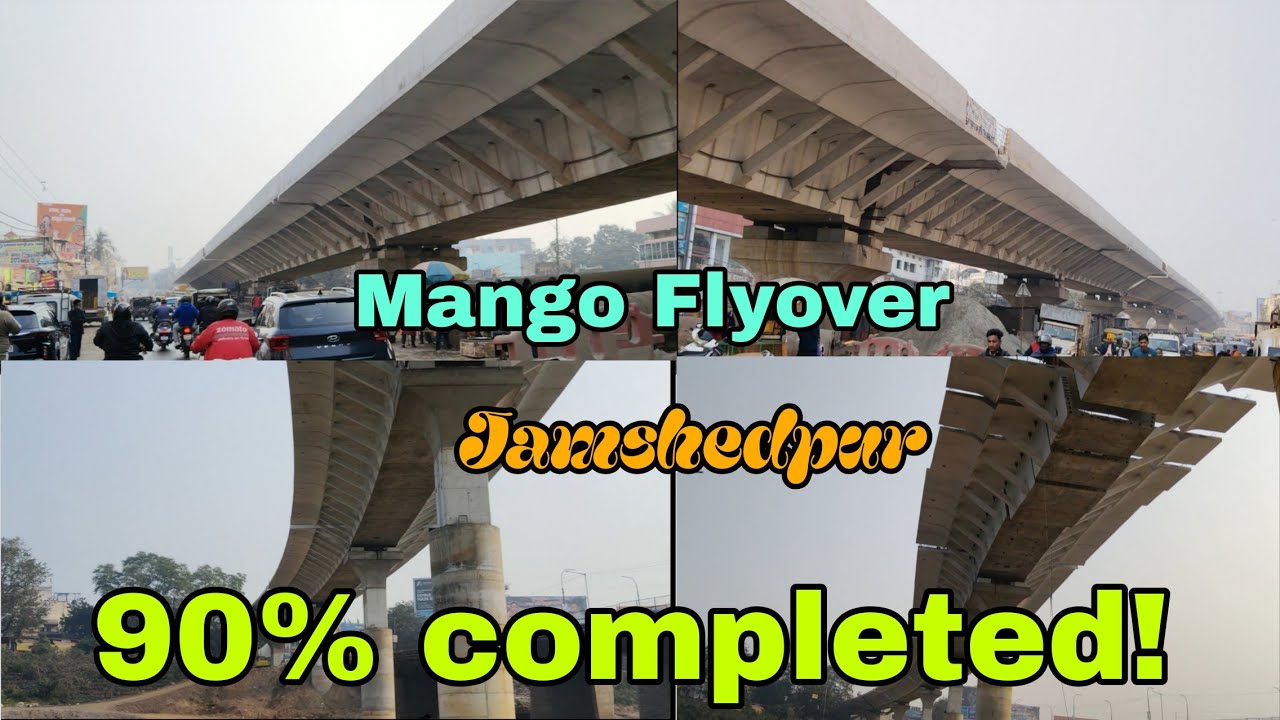 90% Mango Flyover completed? | मानगो फ्लाईओवर स्वर्णरेखा नदीया को पार करने को तैयार |
