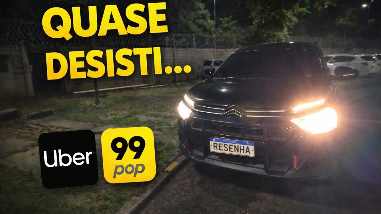 Quase desisti… mas no final deu bom | Uber/99