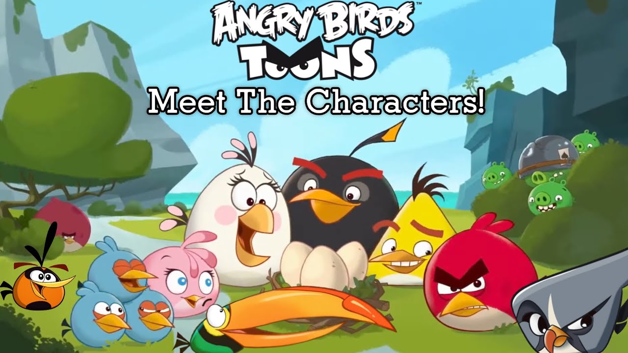 Angry Birds Toons - Meet The Characters! (DVD Extras)