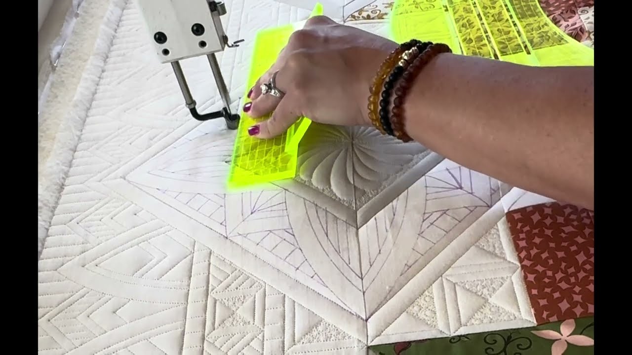 Mama Tillie Quilting Along Video 7 - #longarmquilting