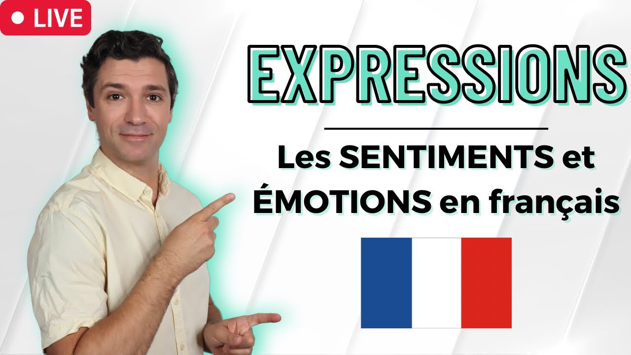 Exprimer des émotions - Du A1 au C2 en français !