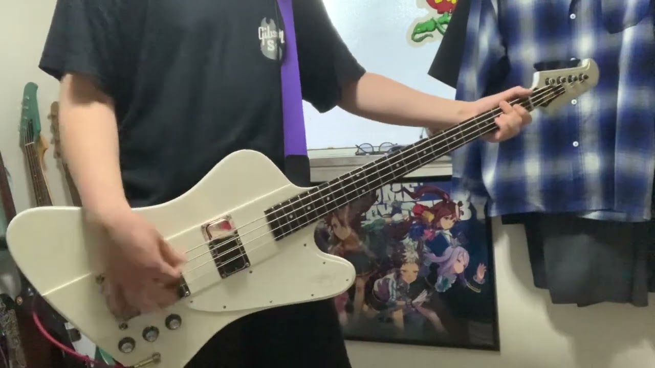 すかんち - 恋の1,000,000$マン (ベース弾いてみた) Gibson Thunderbird iv