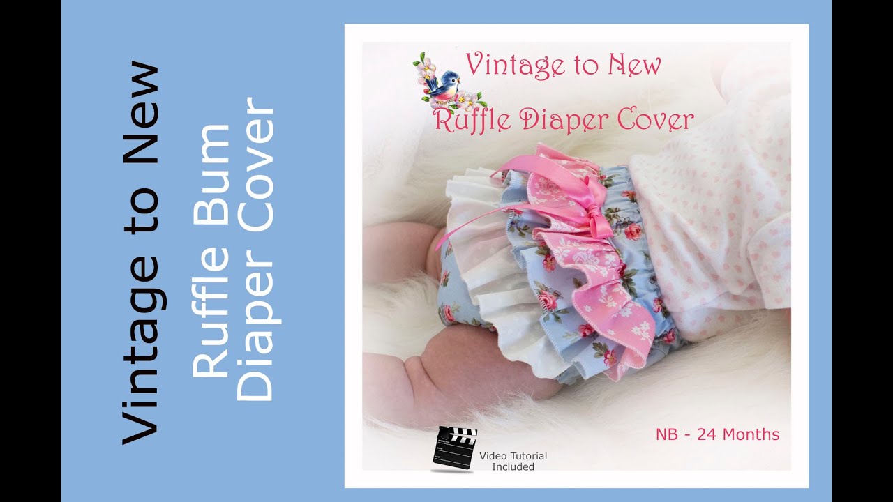 Ruffle Diaper Cover Pattern Tutorial