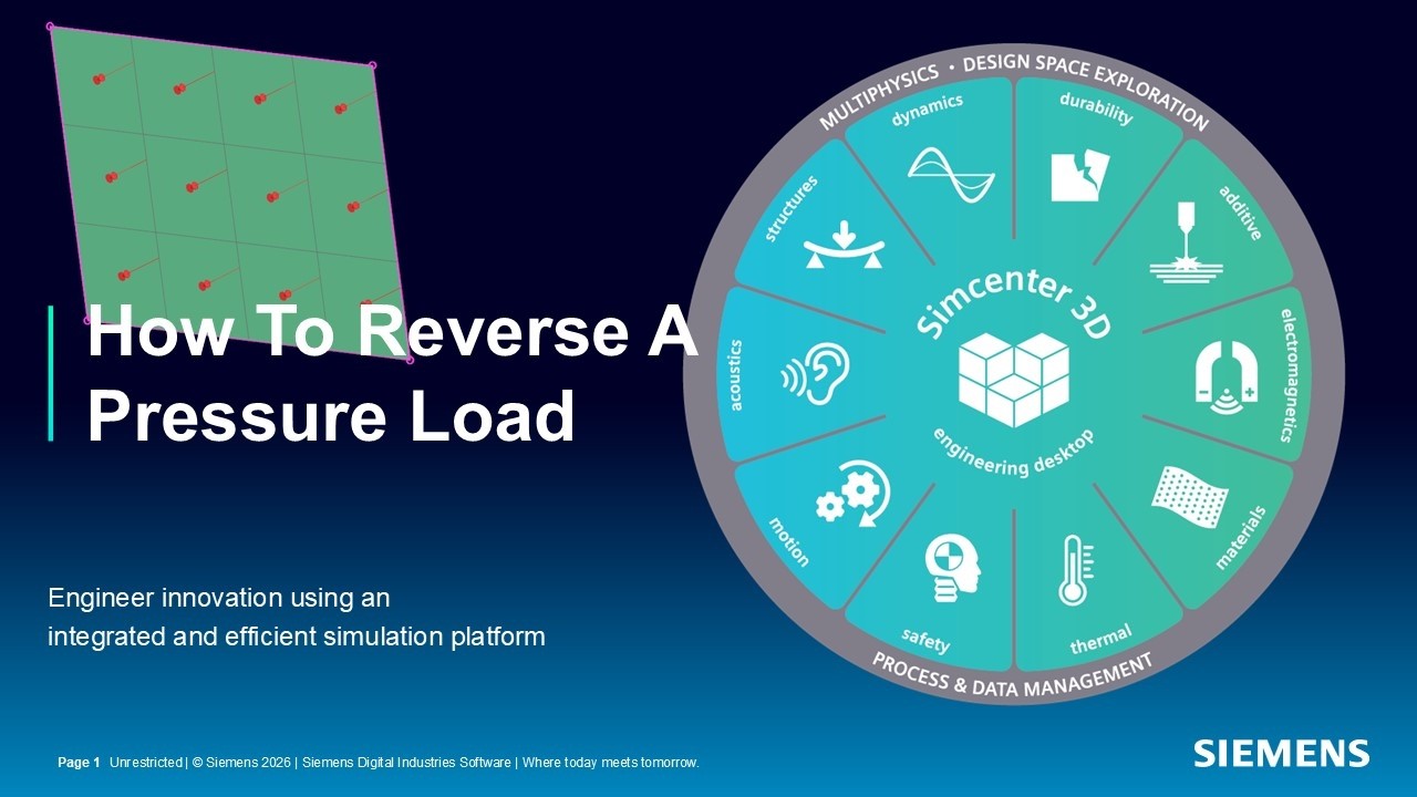 How To Reverse A Pressure Load