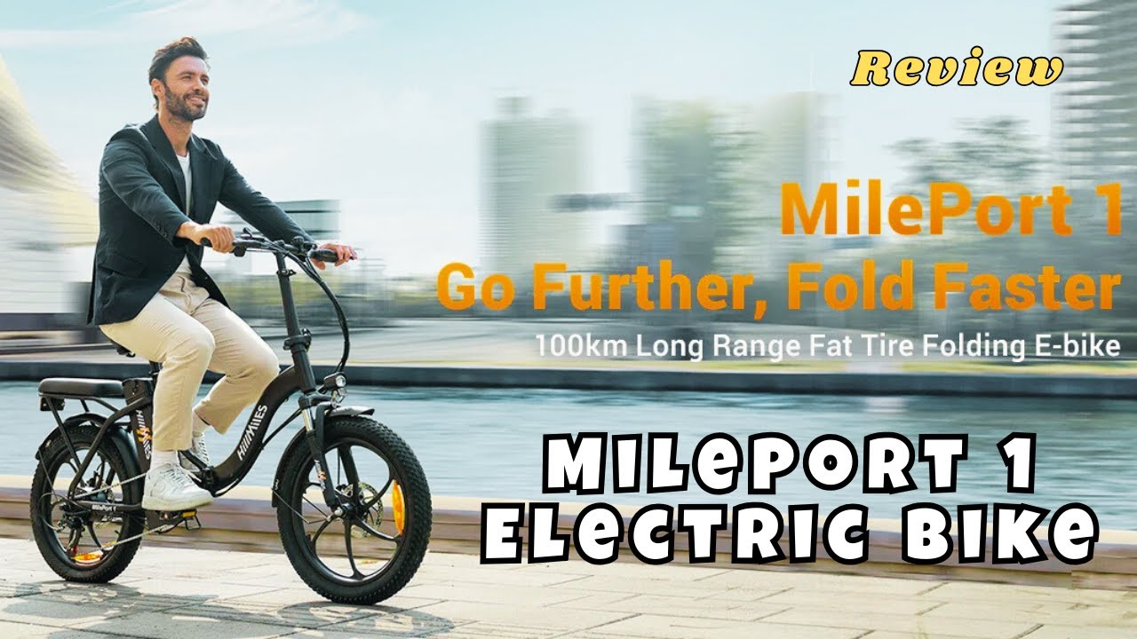 Электровелосипед MilePort 1 | Складной электровелосипед мощностью 250 Вт с запасом хода 100 км и ...