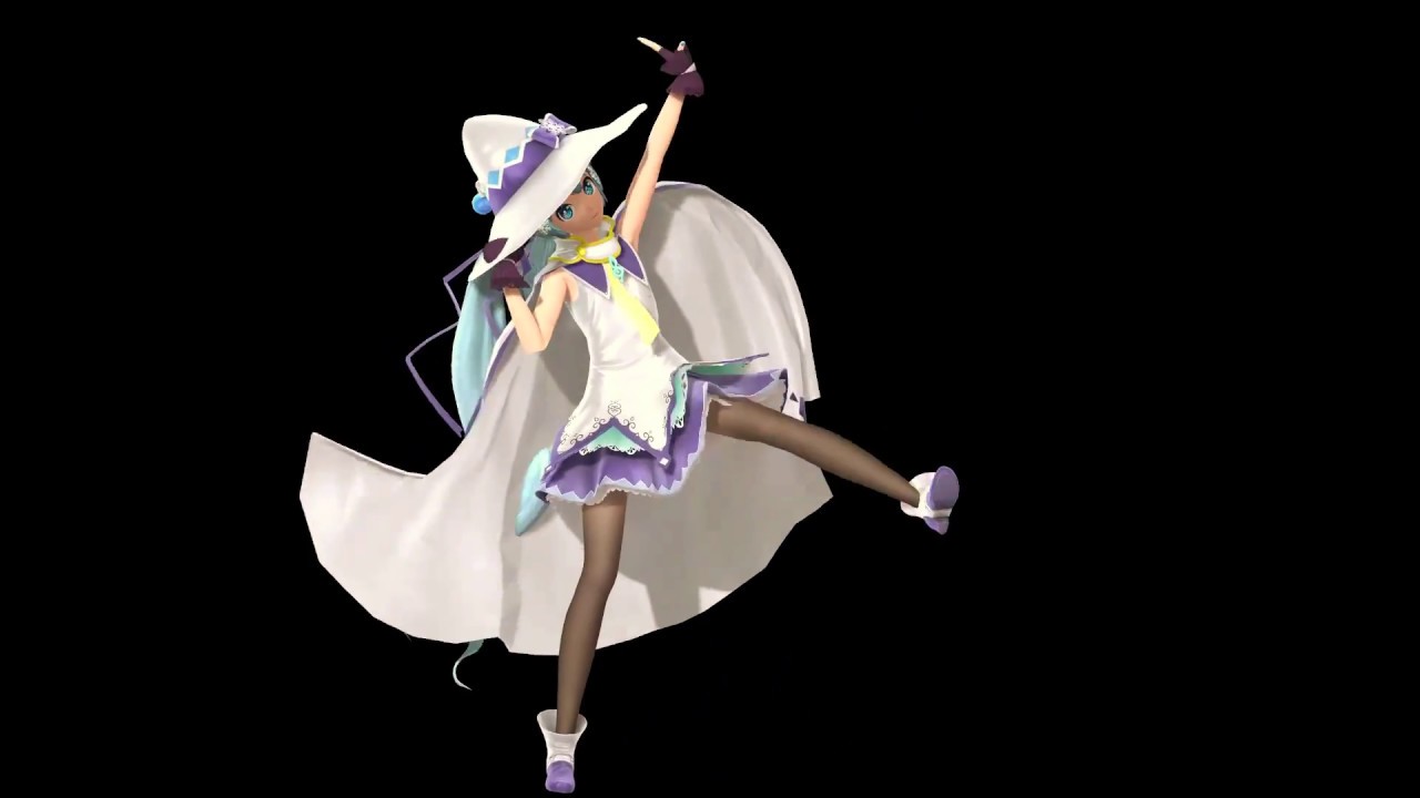 MMD Hologram Ready - Suki Yuki Maji Magic 好き！雪！本気マジック  - Hatsune Miku 初音ミク