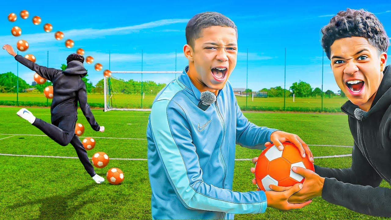 WE TESTED OUT THE VIRAL CURVE FOOTBALL!!!