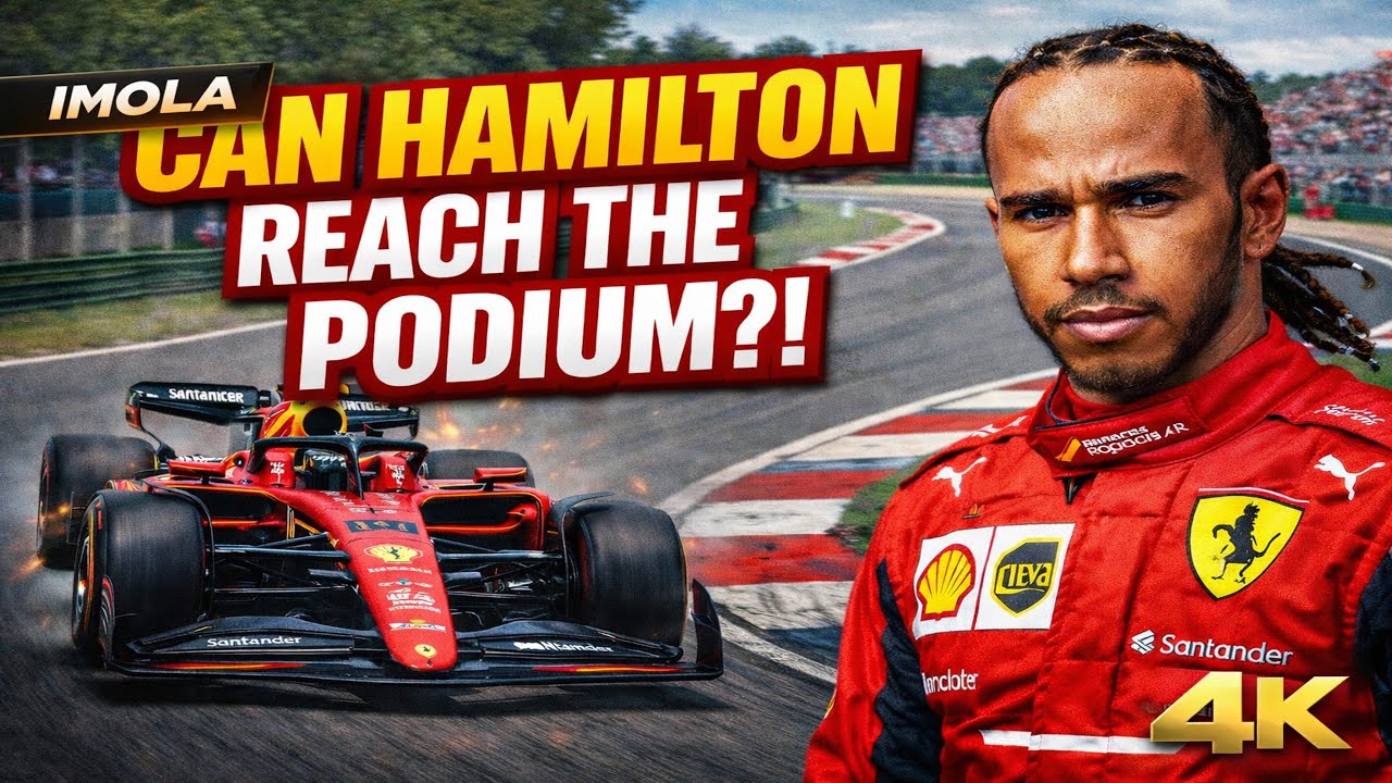 Can Lewis Hamilton Reach the PODIUM at Imola? Ferrari Sprint Race AI 110% | F1 25 Ultra Realistic 4K