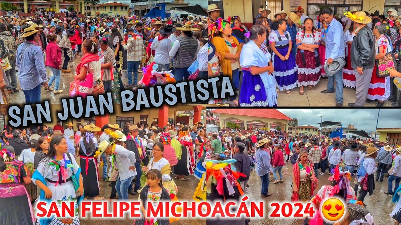 San felipe Michoacán 🇲🇽 / San Juan Baustista 2024 cargueros Ivan y Dulce Belen.