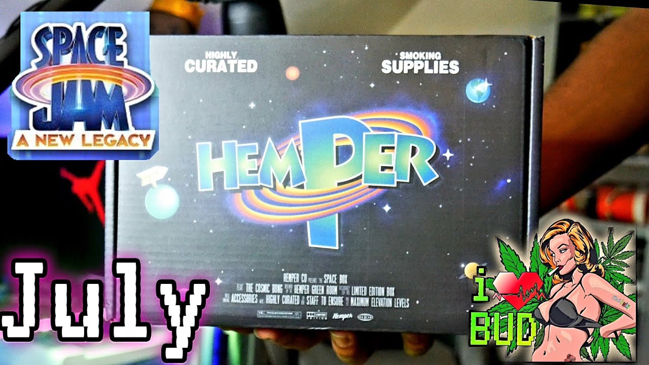 JULY SPACE JAM HEMPER BOX - UNBOXING