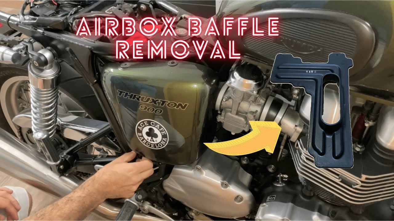 Triumph Airbox Baffle Removal