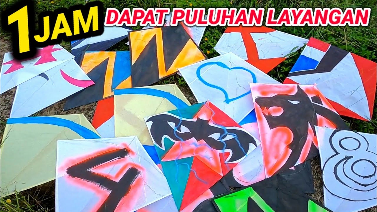 CUMA DI LOKASI INI RATUSAN LAYANGAN BERHAMBURAN SAMPAI BIKIN PUSING