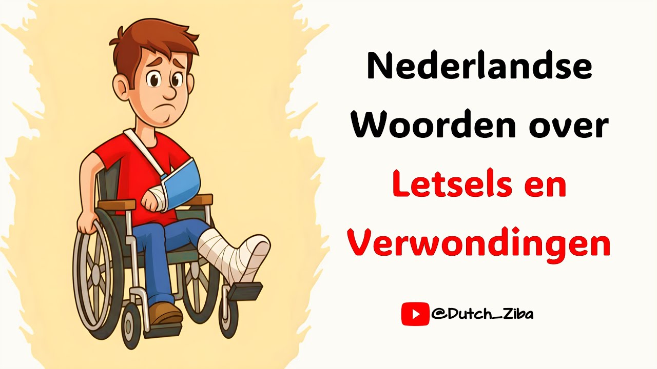Nederlands Leren: Belangrijke Nederlandse Woorden over Letsels en Verwondingen