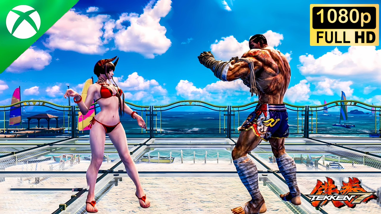 Tekken 7 | Eliza vs Fahkumram & Marduk | Xbox Gameplay