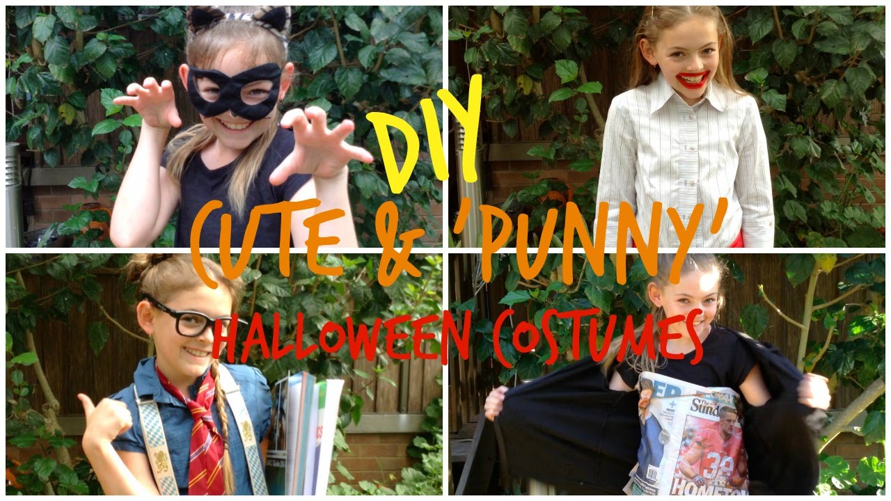 DIY Cute + 'Punny' Halloween Costume Ideas!