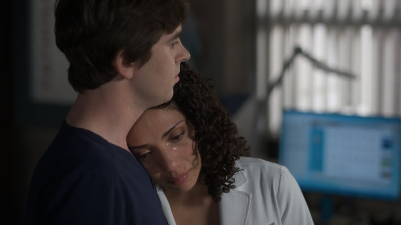 Shaun Comforts Carly On a Rough Day - The Good Doctor