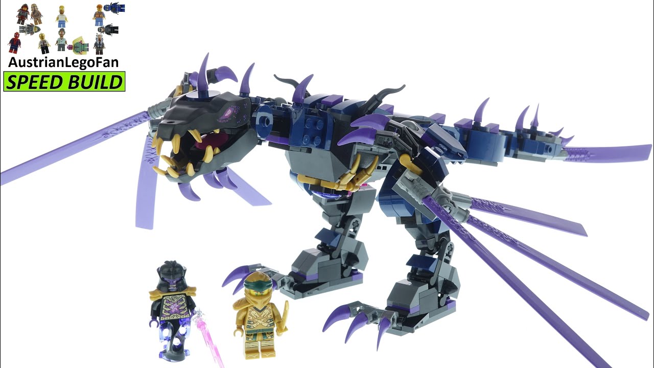 LEGO Ninjago 71742 Overlord Dragon - Lego Speed Build Review