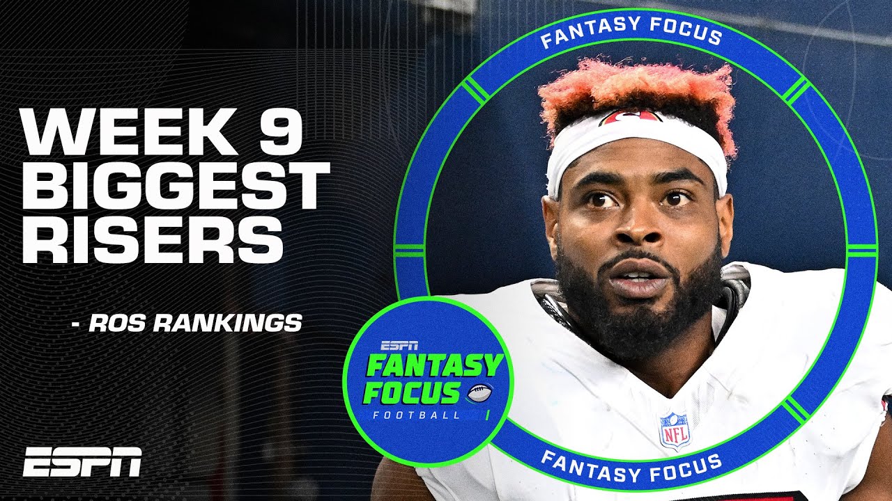 Rest of Season Rankings REVEALED: Who&rsquo;s CLIMBING and Who&rsquo;s CRASHING? 😱 | Fantasy Focus 🏈