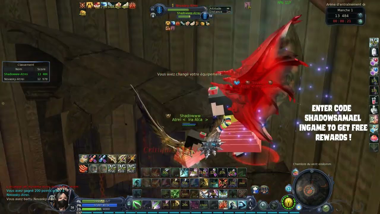 Aion Classic 2.8.5 - Arena Training VS Novasky - Glad VS Glad