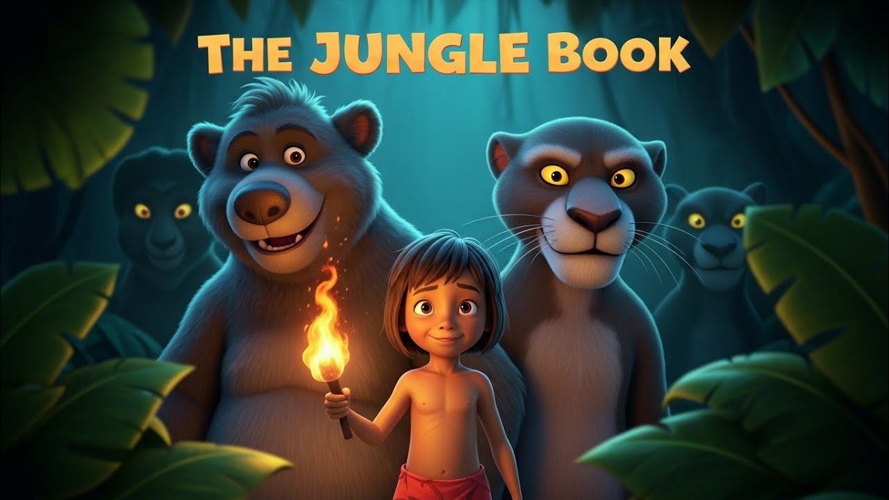 The Jungle Book Poem 🌿 | Mowgli’s Story in Rhyme | Kids Story | The Cartoon TV :