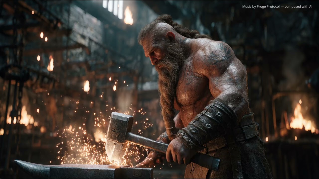 Forge Fire | Epic Dwarven Metal Anthem | Fantasy Metal