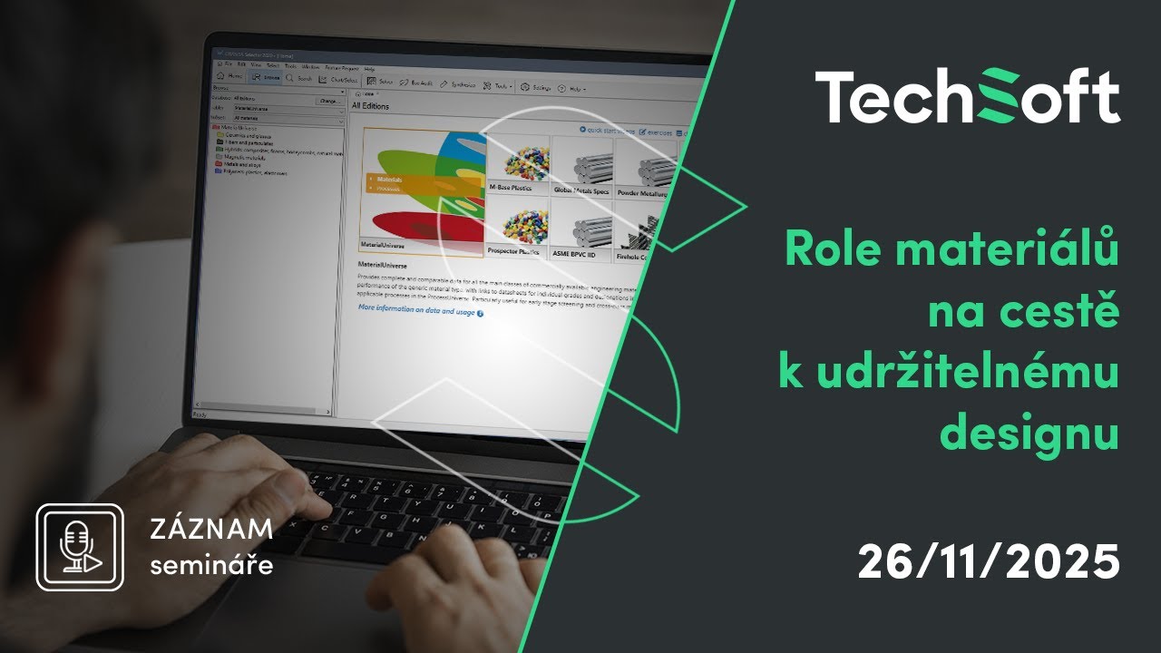 Webinář Role materiálů na cestě k udržitelnému designu (záznam webináře)