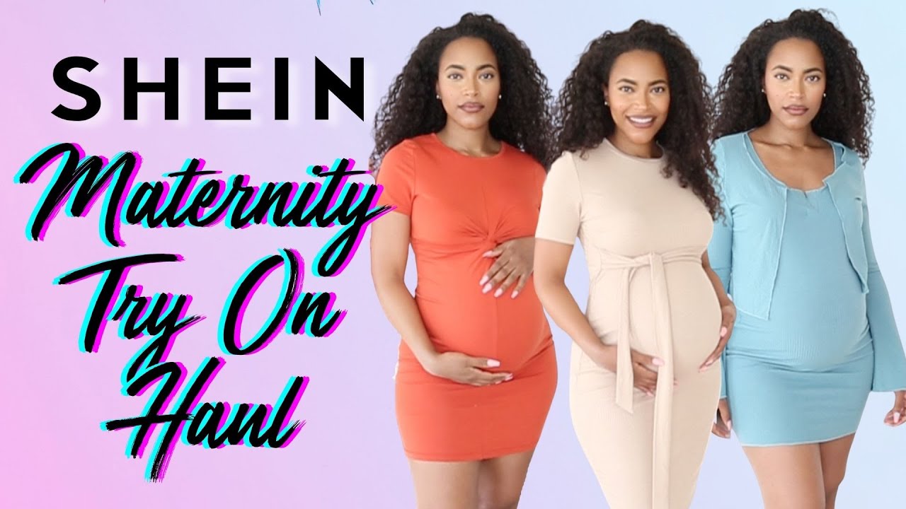 SheIn Maternity Clothes Try On Haul | Jasmine Defined
