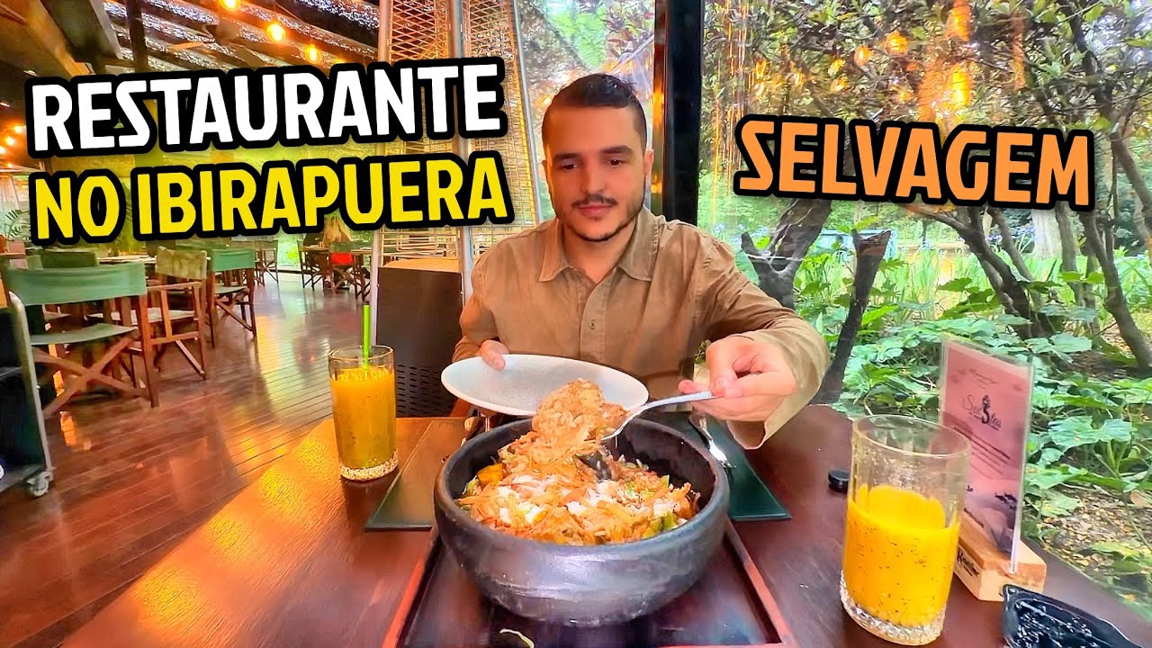 RESTAURANTE NO PARQUE IBIRAPUERA - SELVAGEM | O que fazer em SP | Roteiro SP