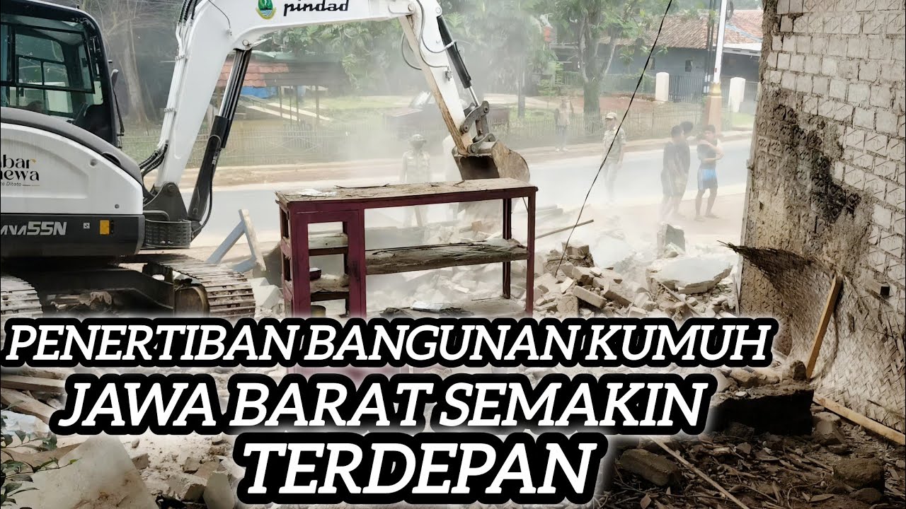 Bongkar bangunan kumuh !! Gubernur kang dedi mulyadi tegas untuk jabar istimewa 