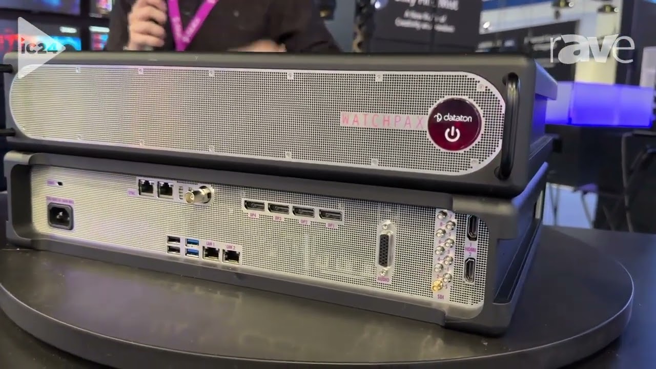 InfoComm 2024: Dataton Highlights WATCHPAX 62, a Rack-Friendly Media Server With Duel Network Ports